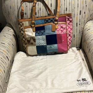 Coach bag, gently loved!